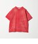 ＜ASTRAET＞コットン アシッド クルーネックTシャツ