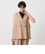 シアー バックフレア ベスト ‐ウォッシャブル‐