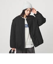 ［size SHORTあり］パフィー ノーカラー ブルゾン 撥水 保温性 ウォッシャブル