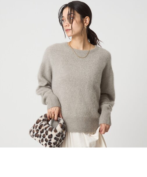 ヘアリーニット