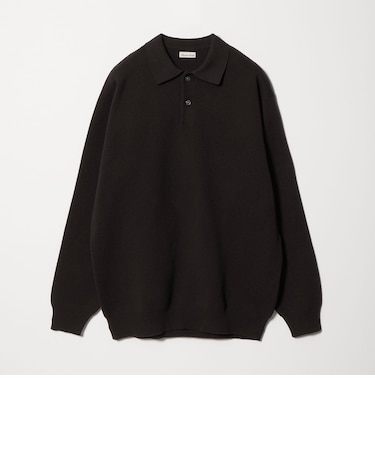＜Steven Alan＞ T/C ミラノリブ ポロカラー ニット