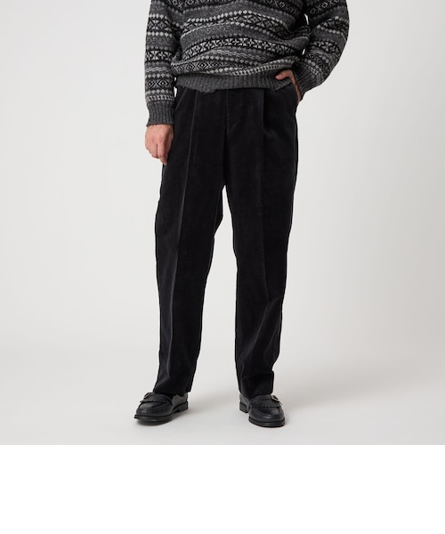 Steven Alan＞ 13.5oz デニム インツープリーツ ドレス トラウザーズ