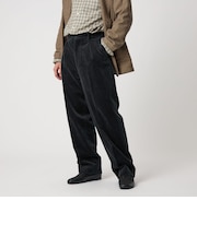 ＜Steven Alan＞ 8W コーデュロイ アウト ワンプリーツ スラックス