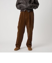 ＜Steven Alan＞ 8W コーデュロイ アウト ワンプリーツ スラックス