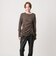 ＜AEWEN MATOPH＞シャーリング ２WAYニットワンピース