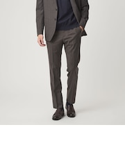 GLR CLOTH フラノ無地 アジャスター NP スラックス -ストレッチ-