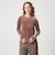 ＜Steven Alan＞ベロア ロングスリーブ プルオーバー