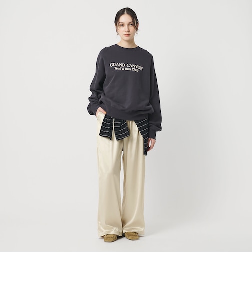 チンツゴム ワイドパンツ ウォッシャブル