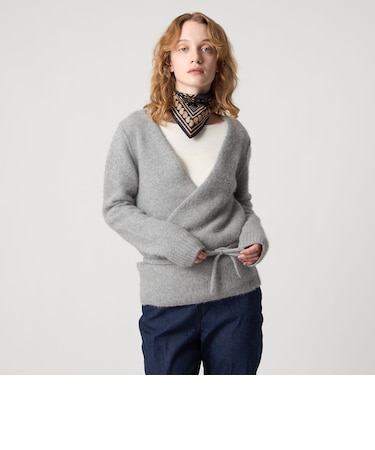＜Steven Alan＞ウール フォックス カシュクール カーディガン
