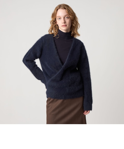 ＜Steven Alan＞ウール フォックス カシュクール カーディガン