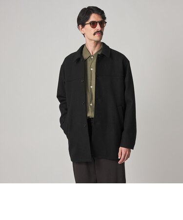 ＜Steven Alan＞ ニット メルトン カー コート