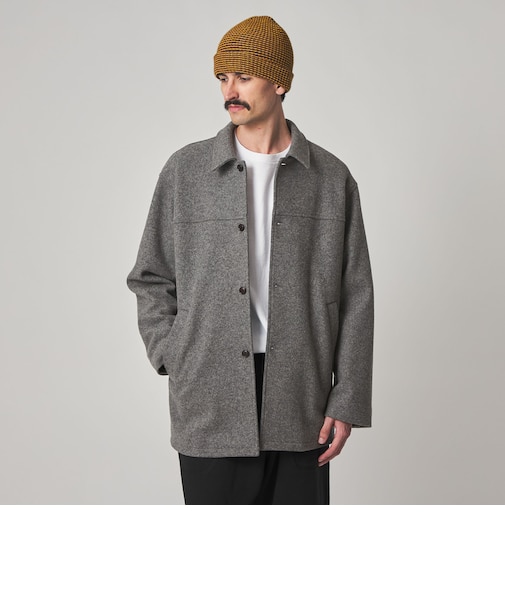 ＜Steven Alan＞ ニット メルトン カー コート