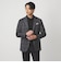 GLR CLOTH フラノ柄 2B RG ジャケット -ストレッチ-