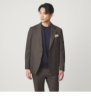 GLR CLOTH フラノ無地 2B RG ジャケット -ストレッチ-