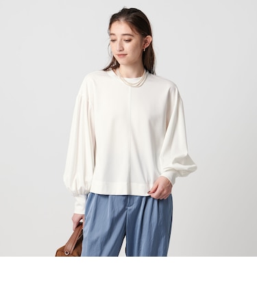 ポンチ バルーンスリーブ カットソー ‐ウォッシャブル‐
