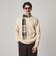＜Steven Alan＞ T/C 9G アゼ ハーフジップ ドライバーズ ニット