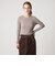 ＜Steven Alan＞コットン シルク リブ クルーネック カットソー
