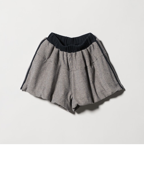 ボーダーバルーン キュロットパンツ / キッズ  110cm-130cm