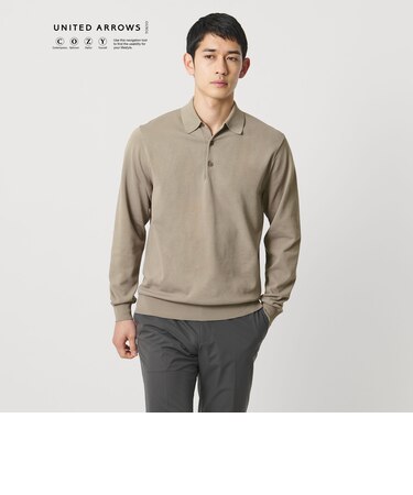 ニットポロシャツ UA COZY ウォッシャブル