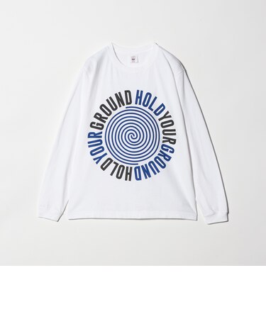 ＜6(ROKU)＞HOLD YOUR GROUND ロングスリーブTシャツ