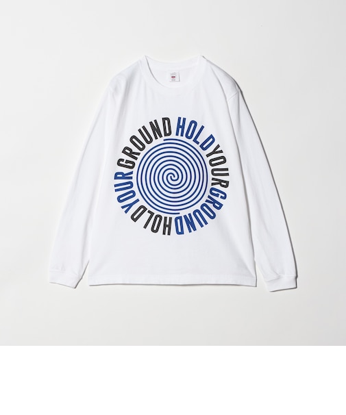 ＜6(ROKU)＞HOLD YOUR GROUND ロングスリーブTシャツ