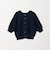 メッシュジャガード 5分袖ニット 2WAY ‐ウォッシャブル‐＜A DAY IN THE LIFE＞