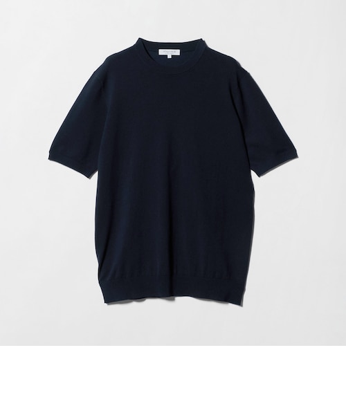 Steven Alan＞ オーストラリアンラムズウール ポロカラー ニット