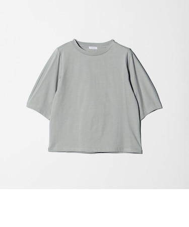 シルケットテンジク カーブスリーブTシャツ  ‐接触冷感・UVカット‐＜A DAY IN THE LIFE＞
