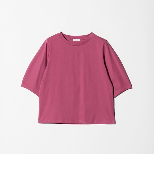 シルケットテンジク カーブスリーブTシャツ  ‐接触冷感・UVカット‐＜A DAY IN THE LIFE＞
