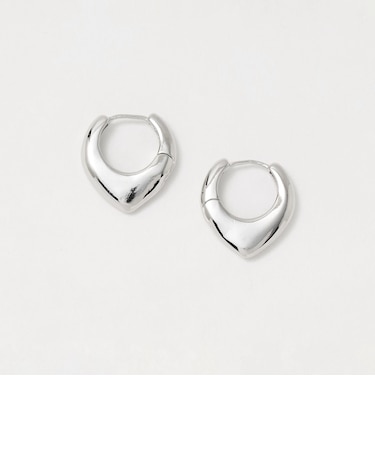 デフォルメ フープ ピアス
