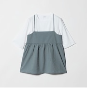 エンボスキャミ＋Tシャツ ‐セットアイテム‐＜A DAY IN THE LIFE＞