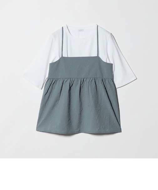 エンボスキャミ＋Tシャツ ‐セットアイテム‐＜A DAY IN THE LIFE＞