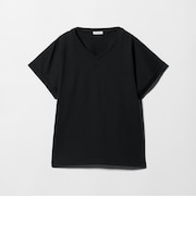 Vネック フレンチスリーブTシャツ <A DAY IN THE LIFE>