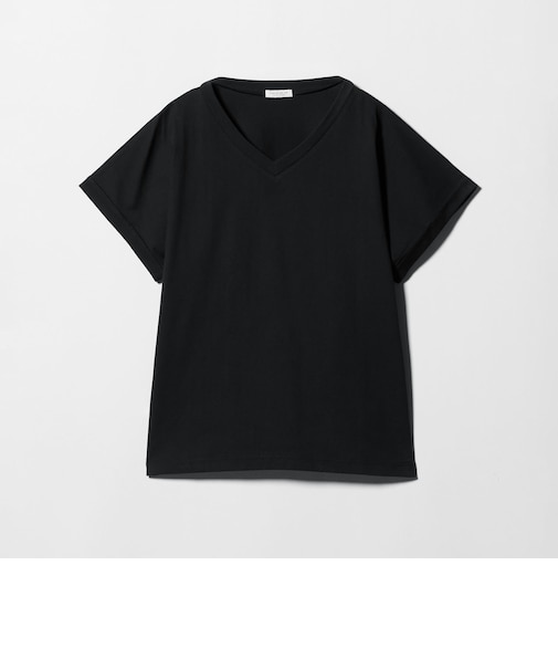 Vネック フレンチスリーブTシャツ ＜A DAY IN THE LIFE＞