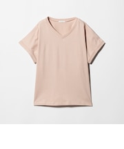 Vネック フレンチスリーブTシャツ ＜A DAY IN THE LIFE＞