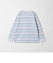 ＜CGS.＞オーガニック コットン ロングスリーブ ボーダー Tシャツ