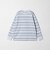 ＜CGS.＞オーガニック コットン ロングスリーブ ボーダー Tシャツ