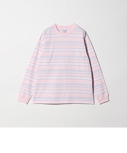 ＜CGS.＞オーガニック コットン ロングスリーブ ボーダー Tシャツ