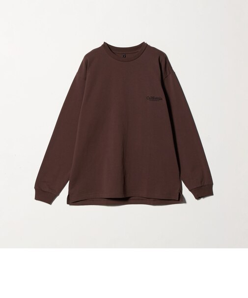 ＜CGS.＞オーガニック コットン ロングスリーブ ロゴ Tシャツ