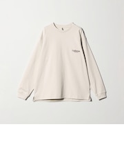 ＜CGS.＞オーガニック コットン ロングスリーブ ロゴ Tシャツ