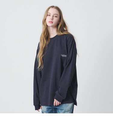 ＜CGS.＞オーガニック コットン ロングスリーブ ロゴ Tシャツ