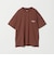 ＜CGS.＞オーガニック コットン クルーネック ロゴ Tシャツ