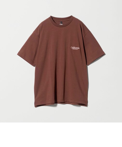 ＜CGS.＞オーガニック コットン クルーネック ロゴ Tシャツ