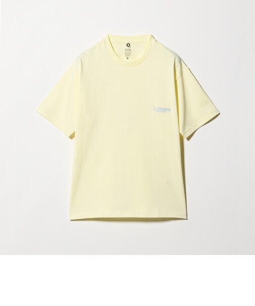 ＜CGS.＞オーガニック コットン クルーネック ロゴ Tシャツ