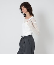 ＜ASTRAET＞フライス スリット タンクトップ