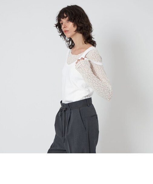 ＜ASTRAET＞フライス スリット タンクトップ