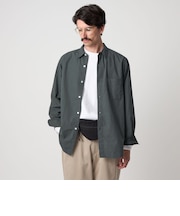 ＜Steven Alan＞ 60 コンパクトヤーン ストライプ レギュラーカラー シャツ NARROW