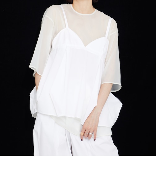 ＜AEWEN MATOPH＞パネル キャミソール