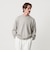 コットン カシミヤ ブレンド ロングスリーブ Tシャツ