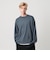コットン カシミヤ ブレンド ロングスリーブ Tシャツ